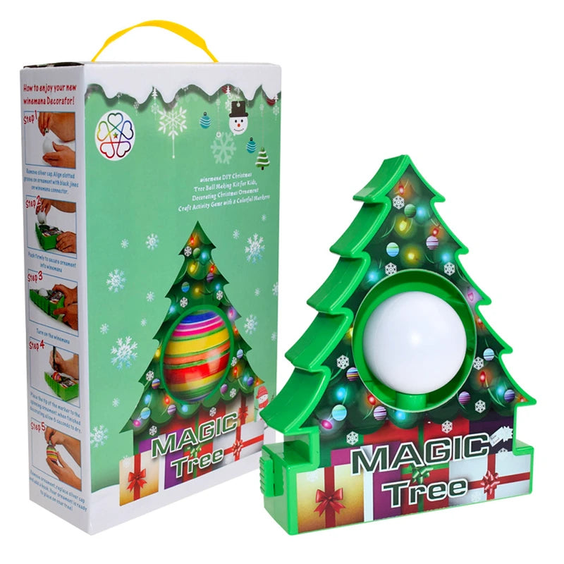 The Magic Tree© Christmas Ornament Art Kit for Kids DIY